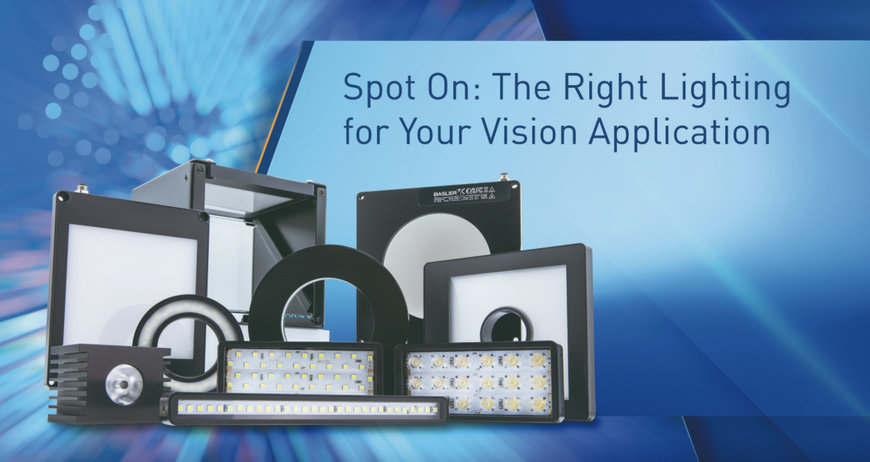 BASLER ENHANCES ITS LIGHTING PORTFOLIO FOR VISION APPLICATIONS